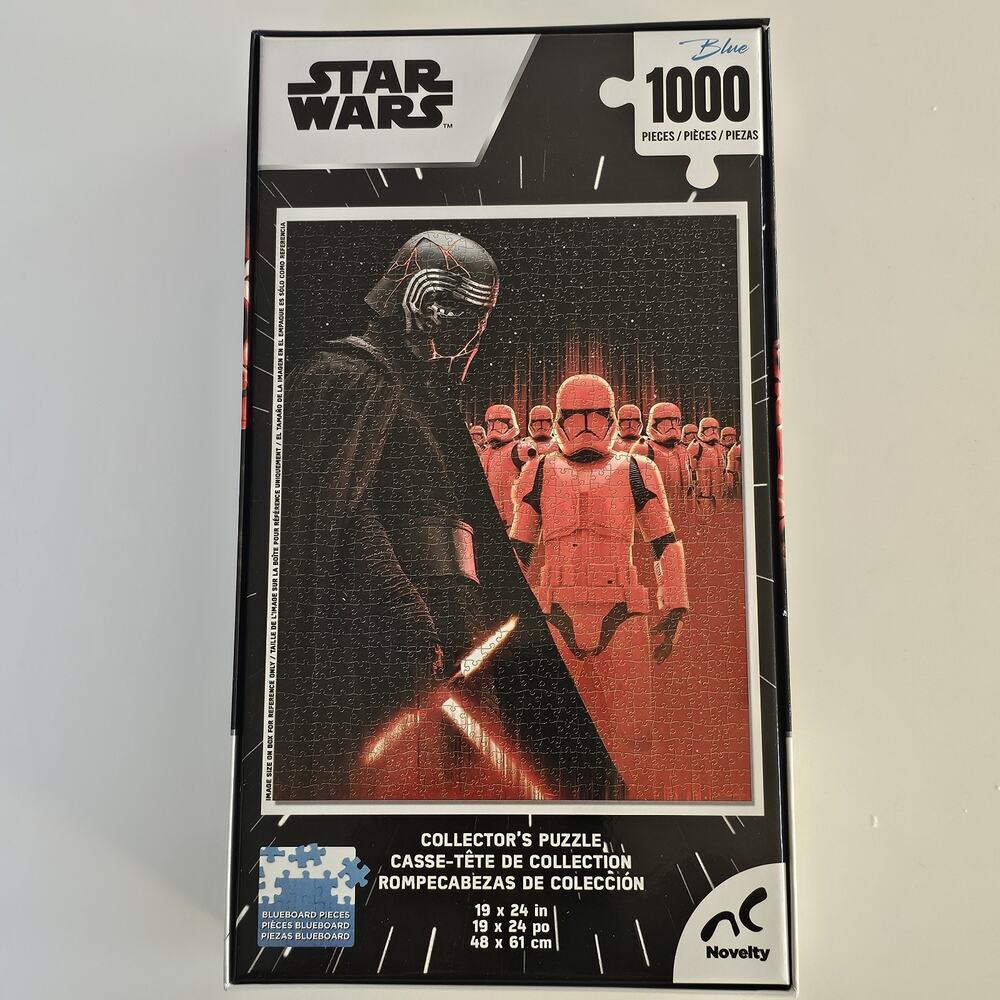 Disney Star Wars Kylo Ren 1000 Pieces jigsaw Puzzle New Sealed Bag Collectors
